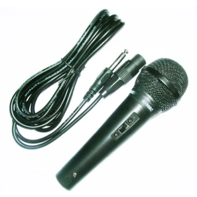 Image of Switched Plastic Bodied Vocal Microphone with 3 m XLR to Lead