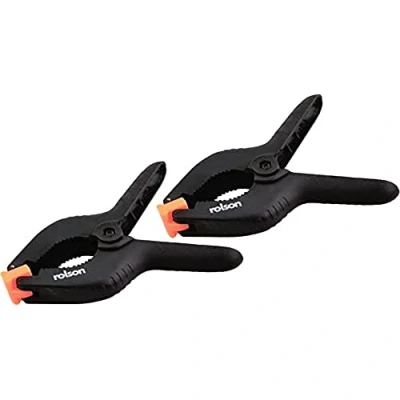 Image of Rolson 60358 2 pc 165 mm Spring Clamp Set