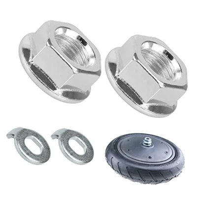 Image of Fututech Front Wheel Spacer Screw and for Xiaomi M365 1S Pro Pro2 Nut Motor Segway Ninebot Max G30 Replacement Part Electric Scooter Accessory