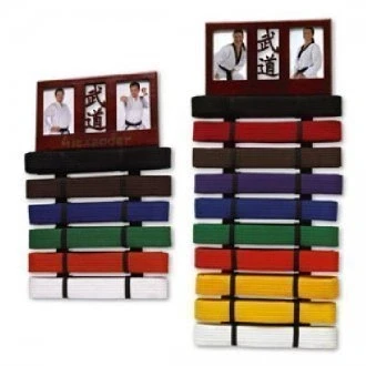 Image of Martial Arts Photo Frame Belt Display wall mounted PRE ORDER