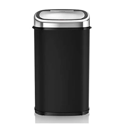 Image of Tower 58 Litre Stainless Steel Sensor Bin Black