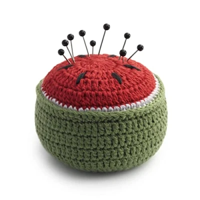 Image of Prym Pin Cushion, Green, Red, One Size