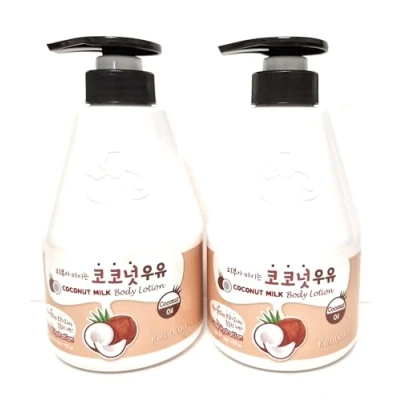 Image of KWAILNARA Deep Hydrating Coconut Milk Body Lotion For Dry &amp; Rough Skin 560g (Pack of 2)