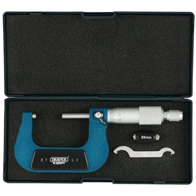 Image of Draper Metric External Micrometer, 25 50mm