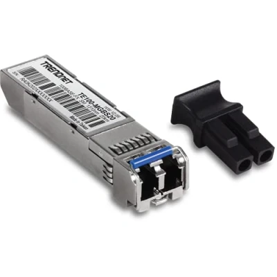 Image of TRENDnet 100Base FX SFP Single Mode LC Module, Up to 20 km, TE100 MGBS20