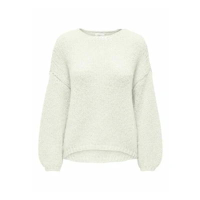Image of ONLY Onlnordic LIFE LS O NECK NOOS Jumper, Women&#039;s, Size: Small, Pumice stone