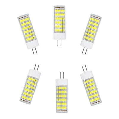 Image of 通用 ZHIYUE1 6 Pack G4 7W Led Bulb Equivalent Halogen Bulbs 70W 700LM Energy Saving Light Socket Lamp AC 220 240V Non Dimmable Cool White 6000K Capsule