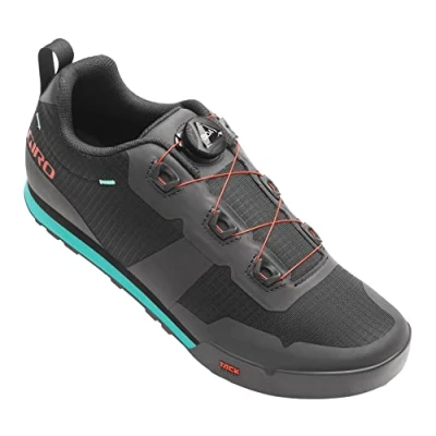 Image of Giro Men&#039;s Tracker Trail Running Shoe, Black Spark, 7 UK