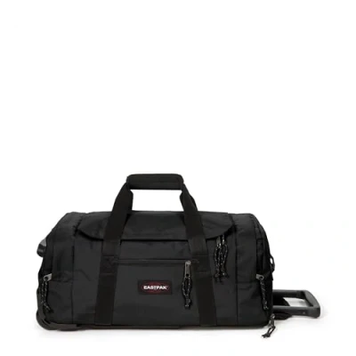 Image of Eastpak Leatherface S + Wheeled Luggage, 55 x 34 26 cm, 41 L Black (Black)