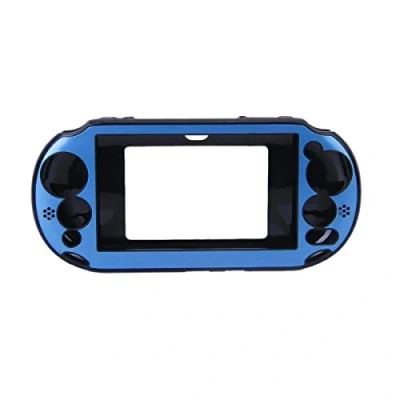 Image of OSTENT Colorful Aluminum Metal Skin Protective Cover Case Compatible for Sony PS Vita PSV PCH 2000 Color Light Blue