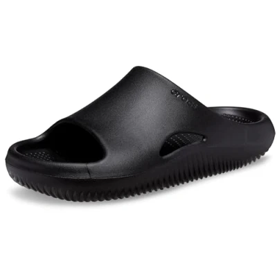 Image of Crocs Unisex Mellow Recovery Slide Sandal, Black, 4 UK