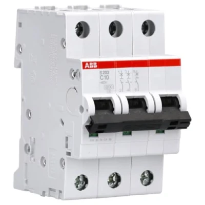 Image of ABB MCB SP C Curve 10 Amp
