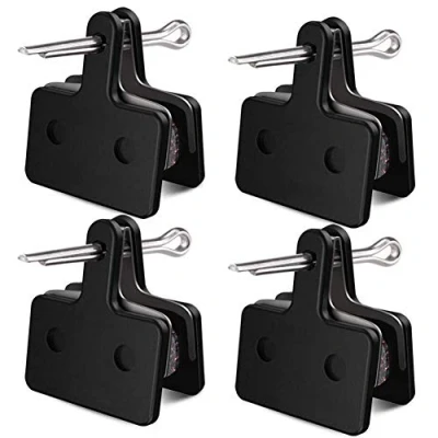 Image of BETOY Bike Brake Pads, 4 Pairs Bicycle Disc Pads for TRP Tektro Shimano Deore Br M575 M525 M515 T615 T675 M505 M495 M486 M485 M475 M465 M416 M415 M395 M375 M315 M355