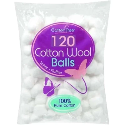 Image of Cotton Balls Pack of 120 By Tree