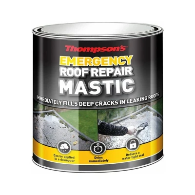 Image of Ronseal Thompson&#039;s Emergency Roof Repair Mastic 750ml RSLTERRM750