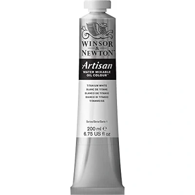 Image of Winsor &amp; Newton 8840484 Artisan Water Mixable Oil Paint, Titanium White, 200 ml Tube