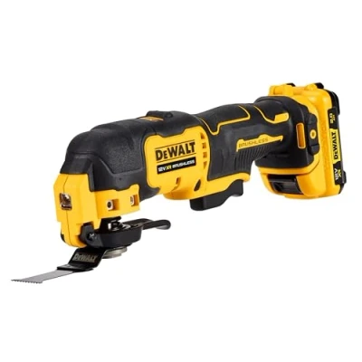 Image of DEWALT XR BL Multi Tool 12V 2 x 2.0Ah Li ion, Yellow