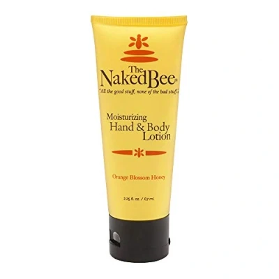 Image of The Naked Bee Orange Honey Blossom Hand &amp; Body Lotion 2.25oz.Moisturising Skin Care. for Dry Skin. Care Moisturiser.