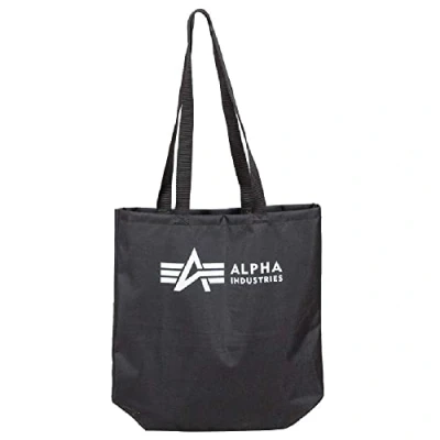 Image of Alpha Industries Unisex Shopping Bag Black