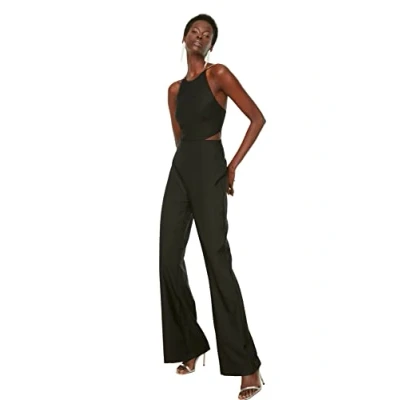 Image of Trendyol Women Straight Woven Jumpsuit