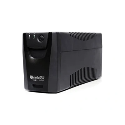 Image of Riello Net Power 600 600VA 4AC Outlet(s), Compact, Black, Uninterruptible Supply (UPS), 360 W, 230 V, 220 240 50/60