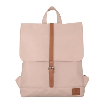 Image of Johnny Urban Backpack Women Pink Brown Mia Rucksack from Recycled PET Bottles Mini Daypack Water repellant 13&quot; Laptop Compartment