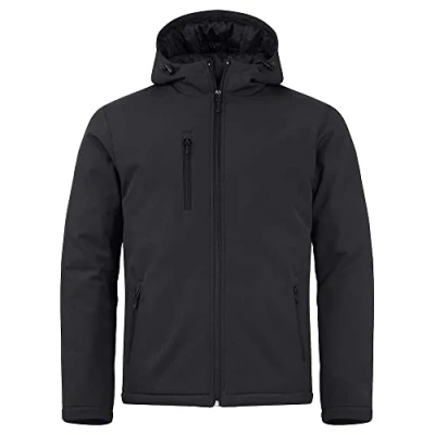 Image of CliQue Mens Padded Soft Shell Jacket (S) (Black)
