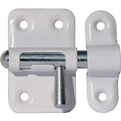 Image of ABUS srr25 W 59675 25 mm Door Bolt White