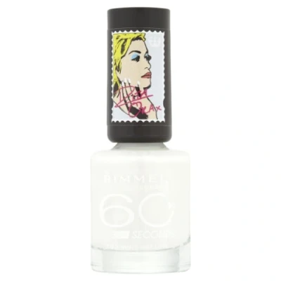 Image of Rimmel London 60 Seconds Nail Polish by Rita Ora, White Hot Love