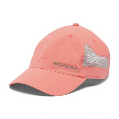 Image of Columbia Unisex Tech Shade 2 Hat, Baseball Cap, Alpenglow, O/S