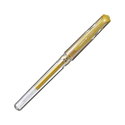 Image of uni Gel Ballpoint Pen Ball Signo Bold 1.0mm Gold (UM153.25)