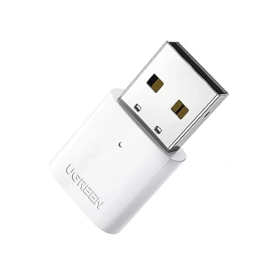 Image of UGREEN USB Bluetooth Adapter 5.0 for PC Dongle Windows 11, 10, 8.1, 7 Compatible with Game Controller, Headset, Phone, Keyboard, Mouse, Plug and Play（White