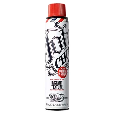 Image of Johnny&#039;s Chop Shop Builder&#039;s Dust Instant Texture Spray, Refreshes Hair, Adds Volume &amp; Lift To Roots (200ml) Pack of 1