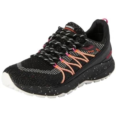 Image of Merrell Women&#039;s Bravada 2 WP Hiking Boot, Black/Fuchsia, 8 UK