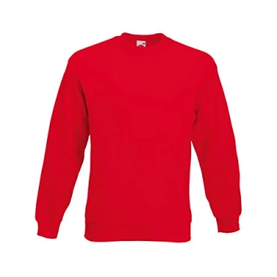 Image of Fruit Of The Loom Men 62 202 0 Sweatshirt Red, Small