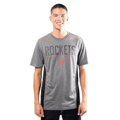 Image of Ultra Game Men&#039;s Short Sleeve NBA Men s Active Tee Shirt, Charcoal Heather, L UK