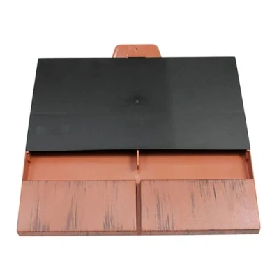 Image of Klober Plain Tile Vent Rustic Red