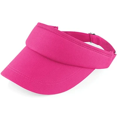 Image of Beechfield Unisex Sports Visor / Headwear (One Size) (Fuchsia)