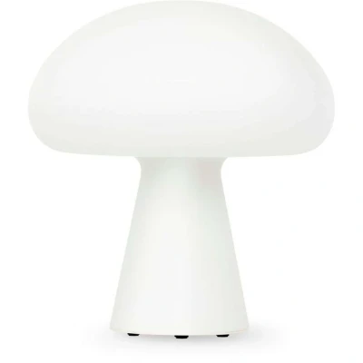 Image of GUBI LED table lamp Obello, IP44, frosted glass