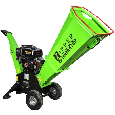 Image of Zipper HAEK4100 100mm Petrol Wood Chipper