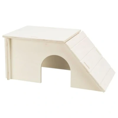 Image of Bent house, connect. system, rabbits/guinea pigs, 40 x 18 23 cm