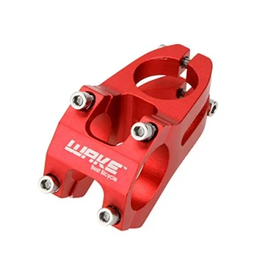 Image of Wake Stem 31.8 MTB 45mm Bike for 31.8mm handlebar, Most Mountain BMX Road Red