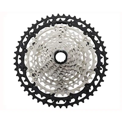 Image of SHIMANO XT CS M8100 Cassette 12 Speed, Silver/Black, Mirco Spline