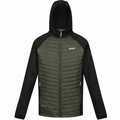 Image of Regatta Mens Andreson VII Hybrid Lightweight Jacket Olive S