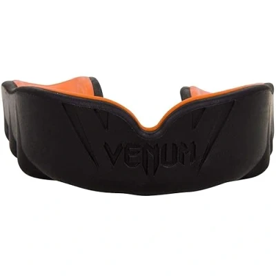 Image of Venum, Challenger Mouthguard, Unisex Adult, One Size, Black/Orange