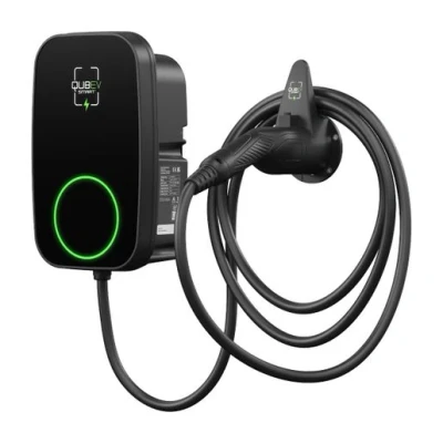 Image of Rolec QUBEV Smart Type 2 5M Tethered 32A (22kW) EV Charger EVON0105