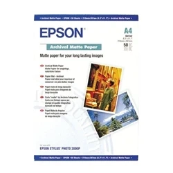 Image of Epson A4 Archival Matte Paper (50 Pack)