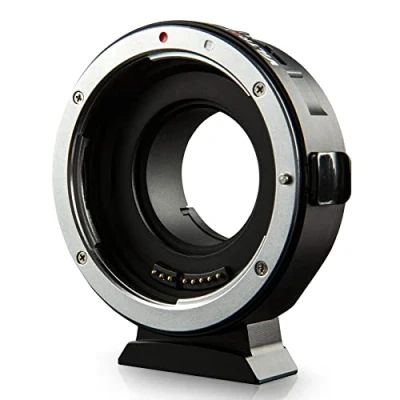 Image of Viltrox EF M1 Auto Focus Lens Mount Adapter with Aperture Control, EXIF Transmitting for Canon EOS EF/EF S to M4/3 Olympus Panasonic Camera GH4 GH5 GF6 GX7 E M5 M10II PL5