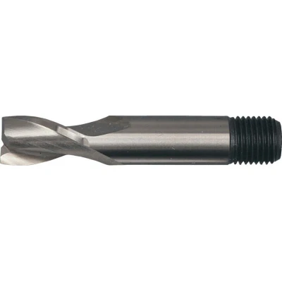 Image of Sherwood 4.00MM HSS Co 5% 2 Flute Threaded Shank Short Series Slot Drill
