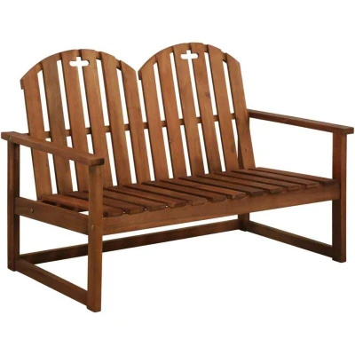 Image of vidaXL Garden Bench 110 cm Solid Acacia Wood